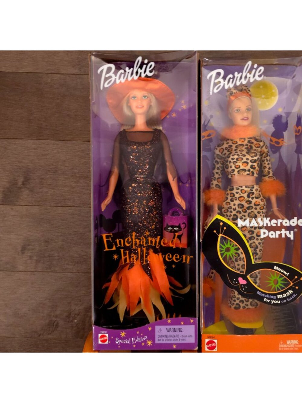 New Barbie Halloween Doll Lot Enchanted Glow Fashion Spell Pink Witch NRFB - Picture 3 of 16